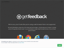 Tablet Screenshot of getfeedback.com